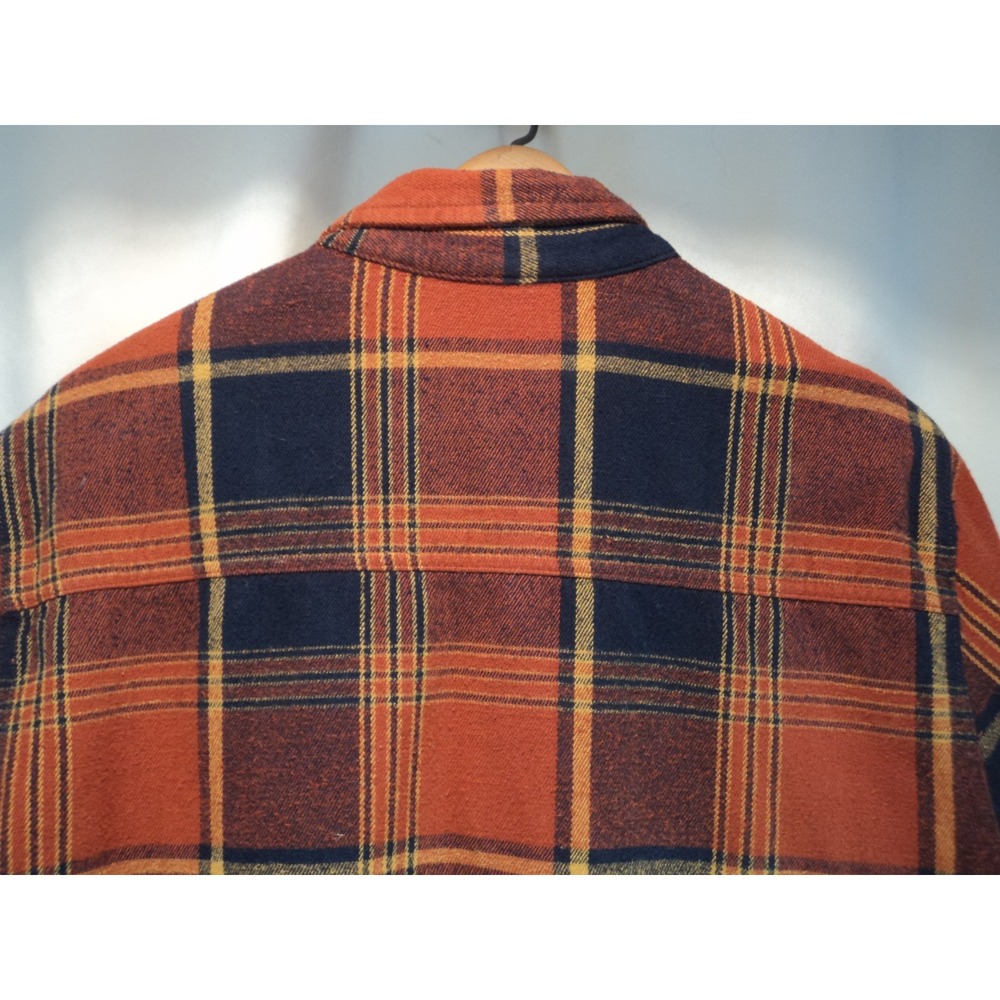 Oneill Men's Lodge Red Flannel Zip Up Jacket Size XL - Picture 13 of 13